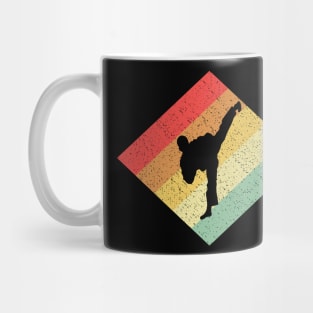 Retro Vintage 80s Karate Gift For Karateka Mug